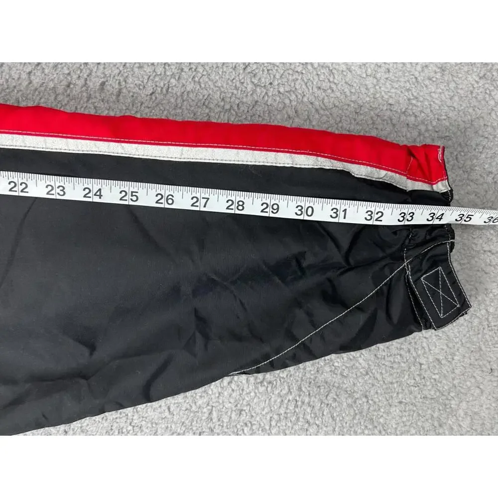 Marlboro Unlimited Full Zip Windbreaker Jacket Mens XXL Black Red Lined NWT - Picture 15 of 15